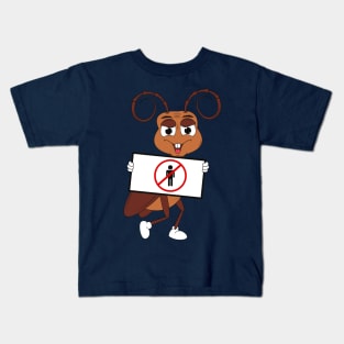 No More Men - Funny Cockroach Kids T-Shirt